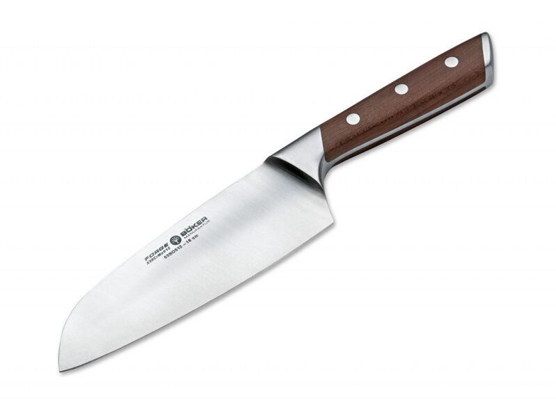 Böker Forge Wood Santoku kuchynský nôž 16 cm