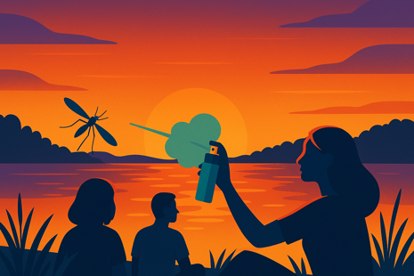 Ako používať repelent