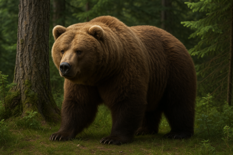 Najväčší hnedý medveď Kodiak - toto ste nevedeli