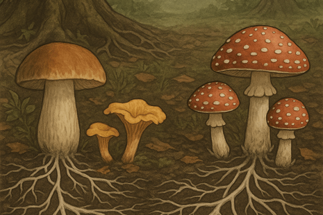 Mykorhízne huby - toto ste možno nevedeli