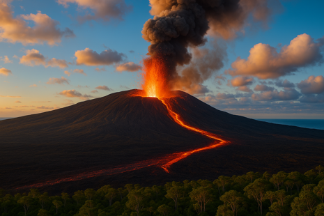 Najväčšia aktívna sopka na svete Mauna Loa